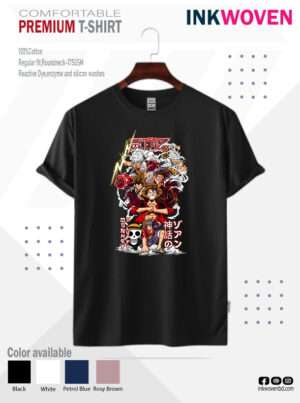 One Piece Anime T shirts Luffy All Gears