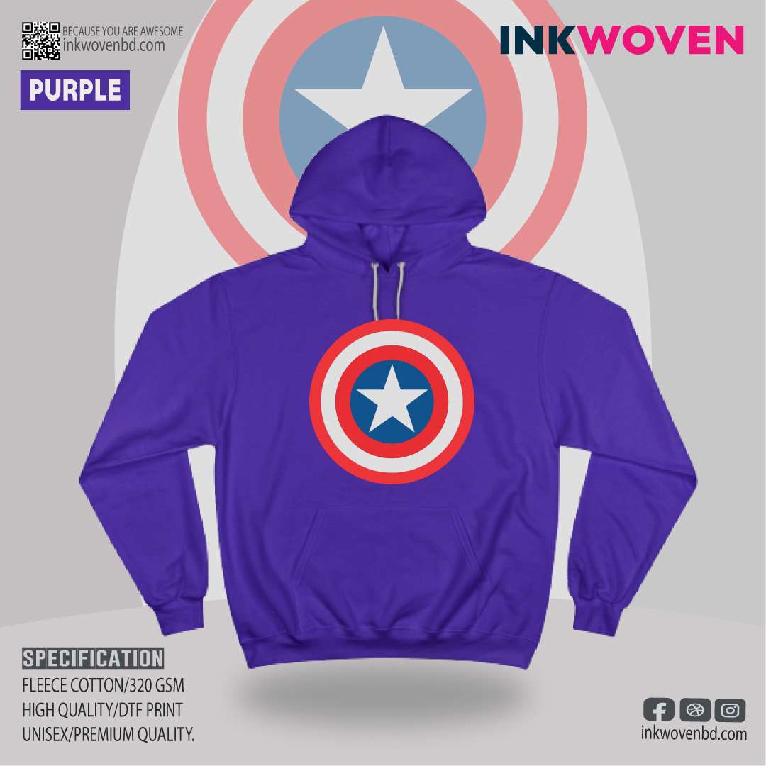 Captain America Unisex Premium Hoodie