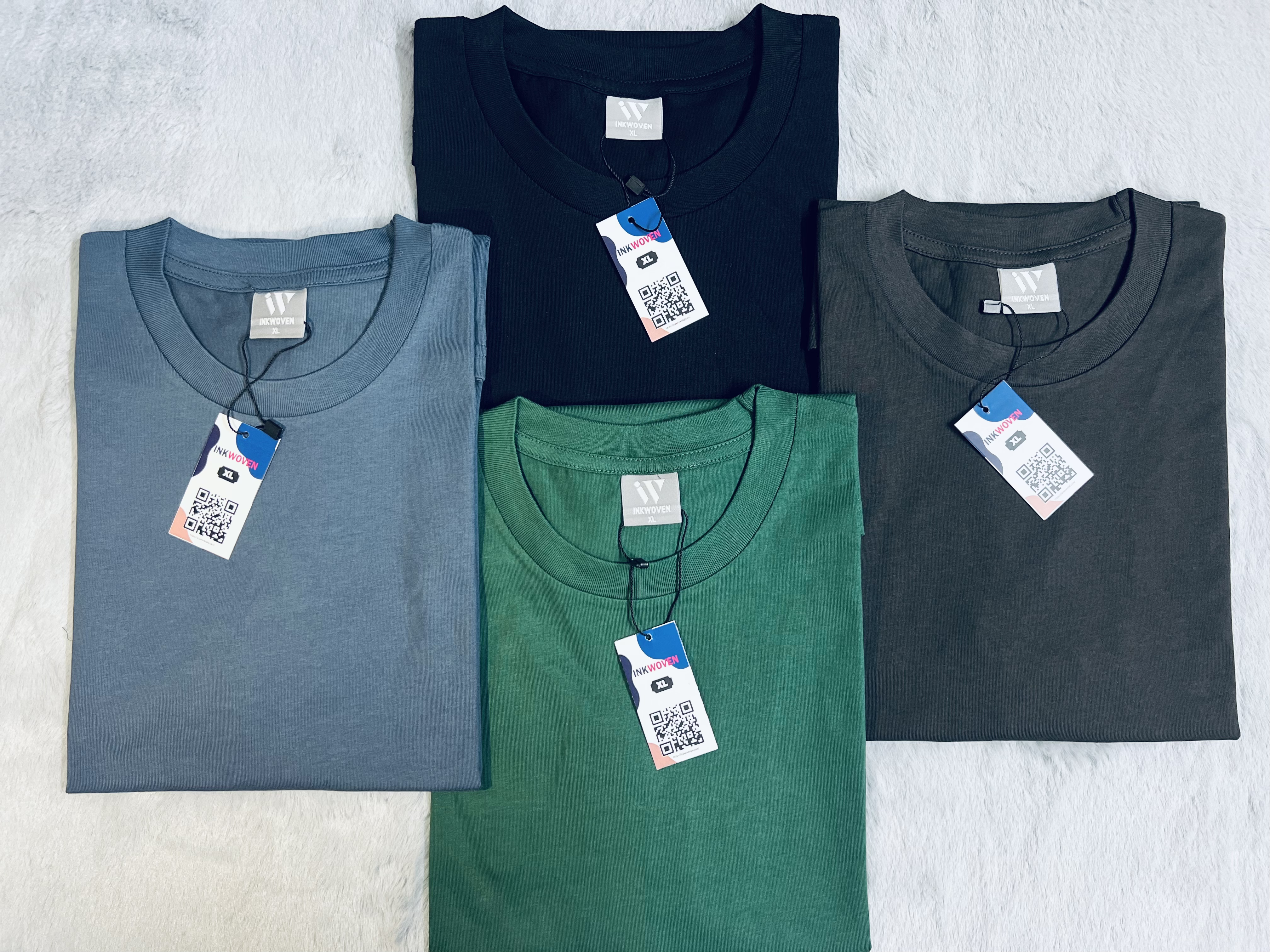 Premium 200 GSM Heavy Solid T-shirt Combo