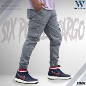 Six Pocket Twill Cargo Joggers